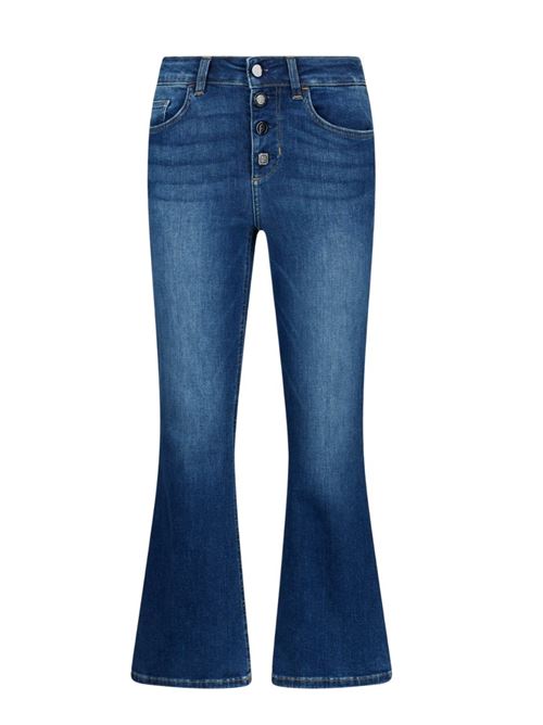 Flared jeans with jewel buttons Liu Jo | UF5040D4615.78539
